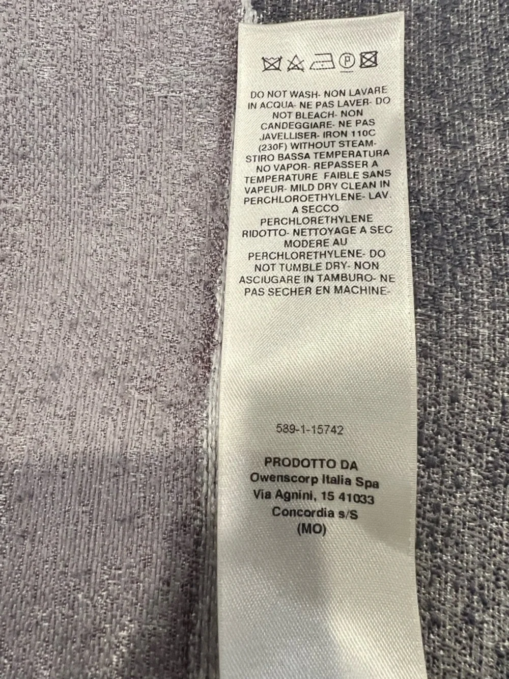 Rick Owens Black Midi Skirt with Yellow Accent Brushstrokes - Picture 2 of 5